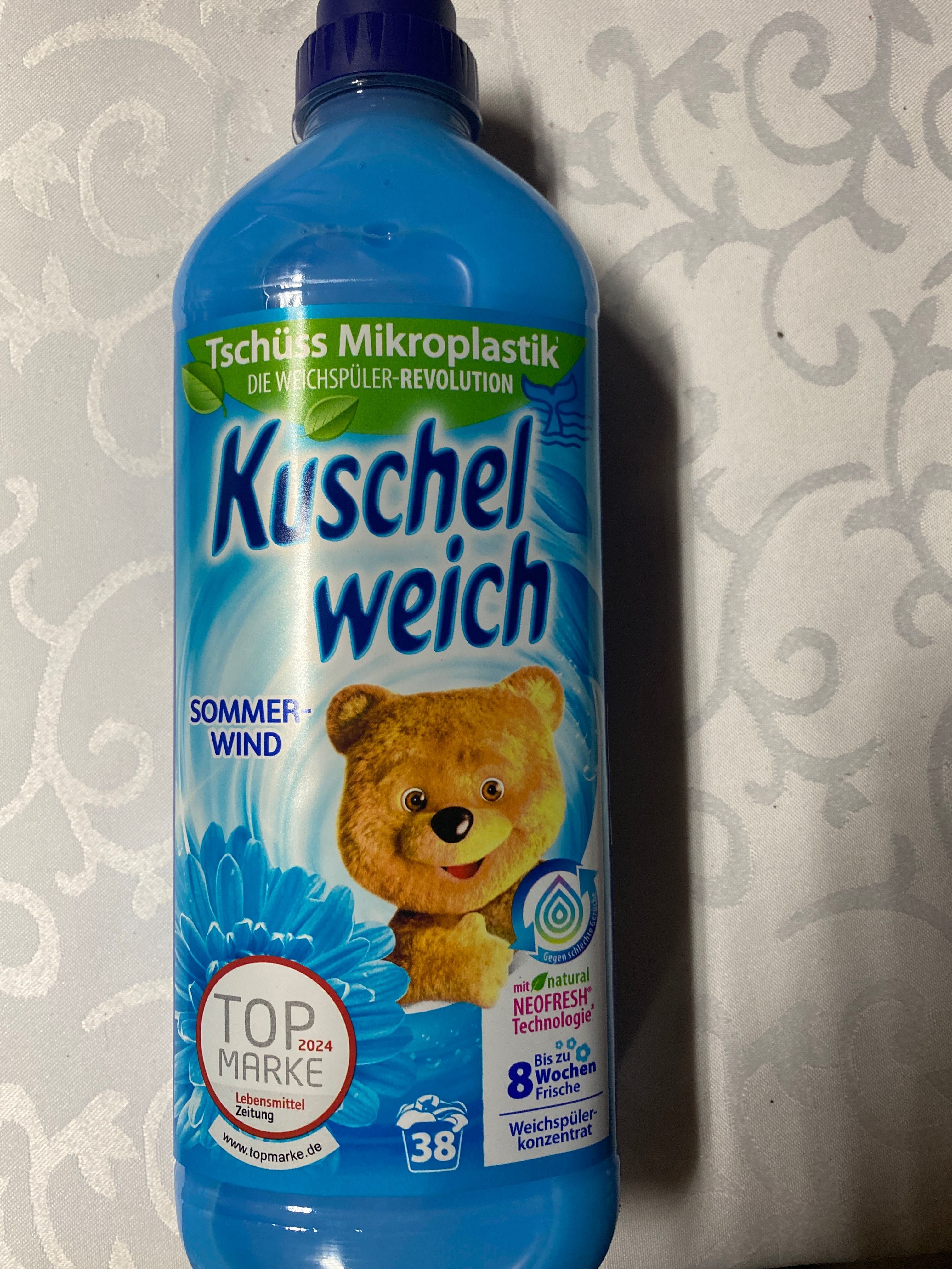 Płyn do płukania Kuschel Weich 1 l 38 pran