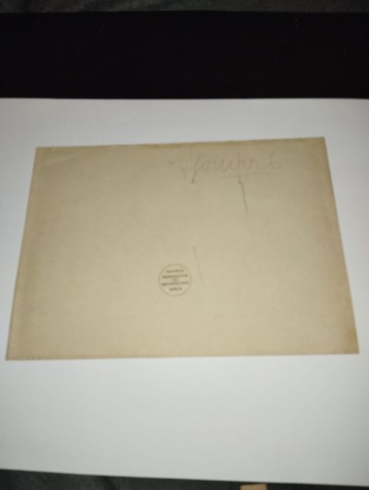 Jezus uzdrawiający chorych Rembrandt faksymila Reichsdruckerei Berlin