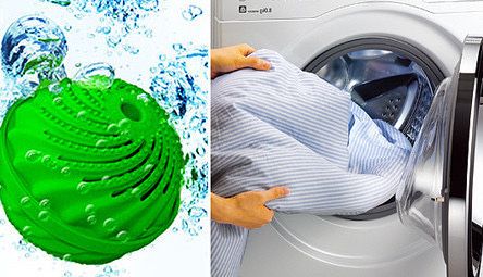 Шар для стирки в стиральной машине Bradex Clean Ballz Чистота Зеленый