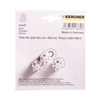 Karcher Zaworki komp. 3szt "Oryginał" HD1090/HDS 995 i inne