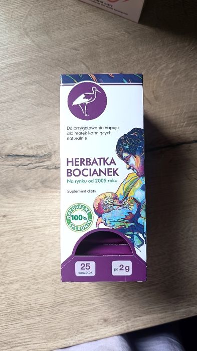 Herbatka bocianek wspomagająca laktacjenowa