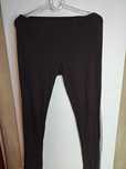 Legginsy z srebrnymi bokami wygodne XXL