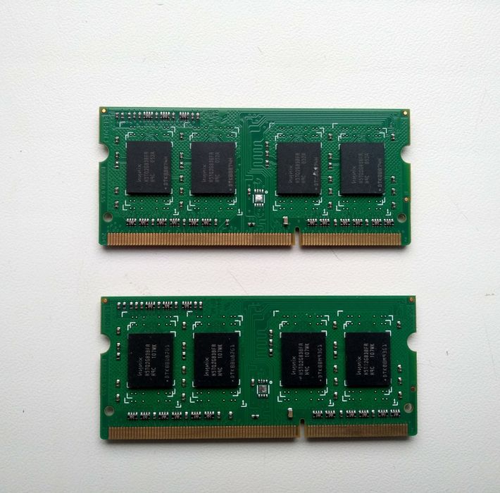 Оперативна пам'ять до ноутбука DDR-3 4Гб - 2 планки по 2 ГБ