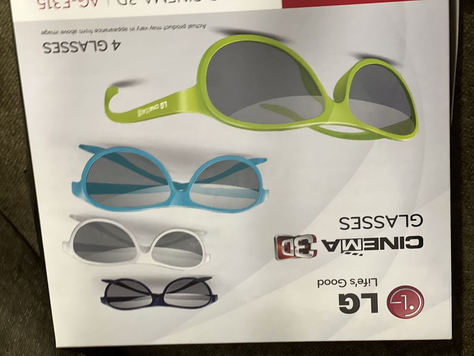3d очки LG- F420 та комлект з 4 3d очків LG-F315