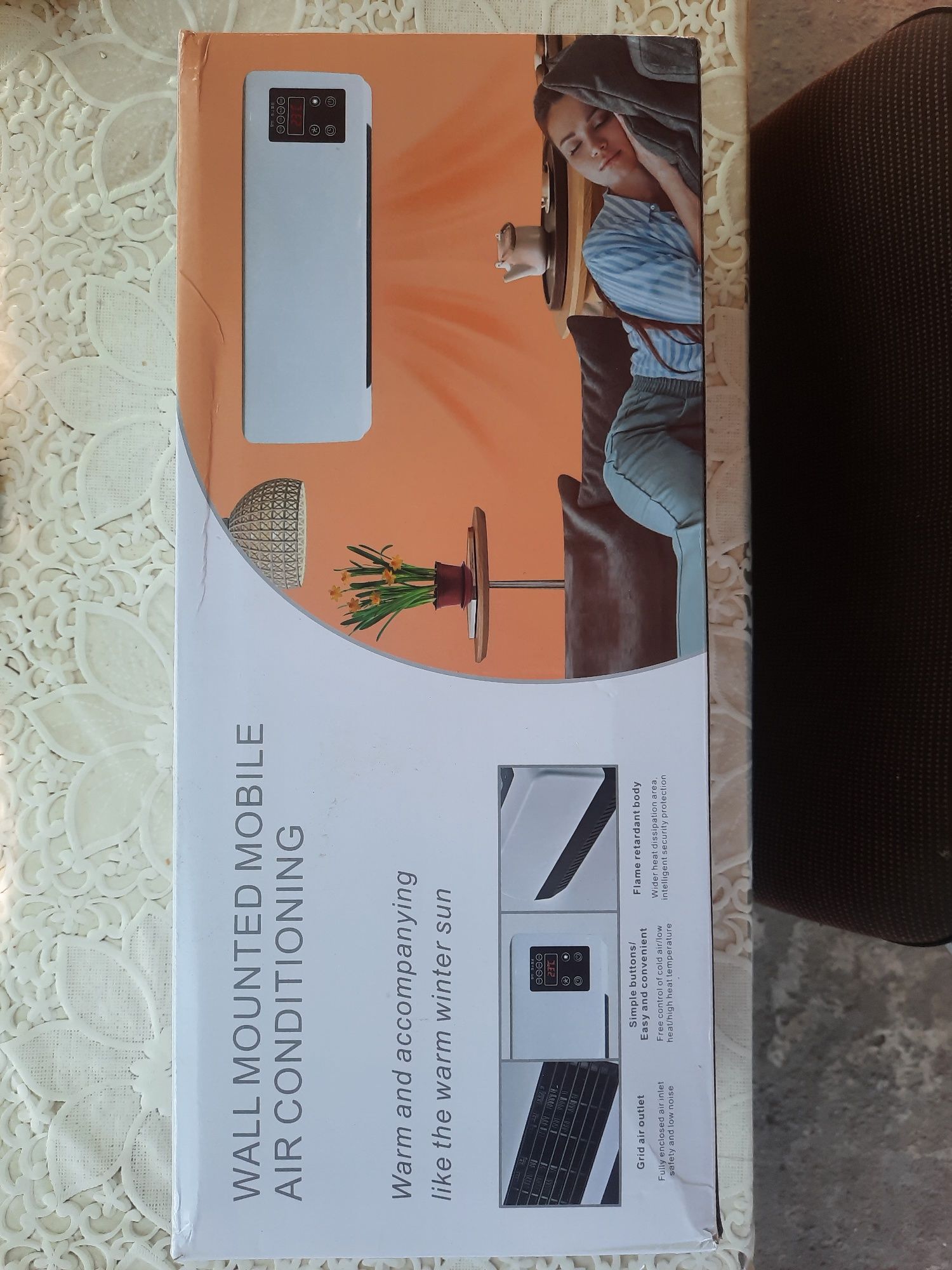 Настенный мобильный кондиционер Wall Air Cooler обогреватель