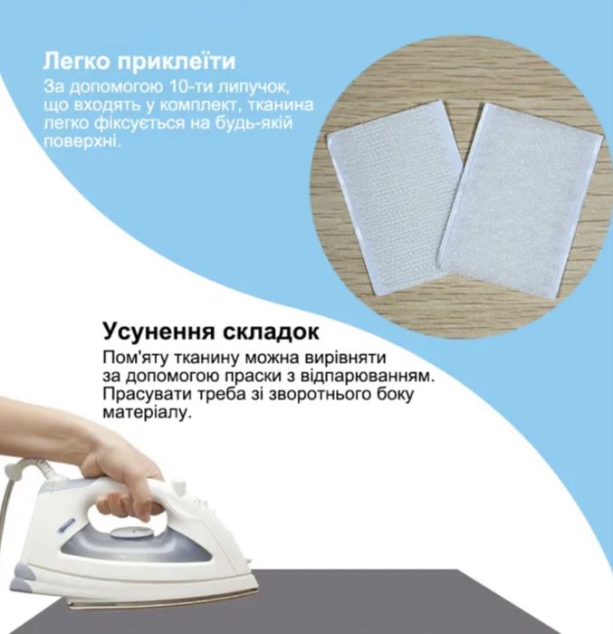 Сірий проекційний екран 84 дюйми з липучками для домашнього кінотеатру