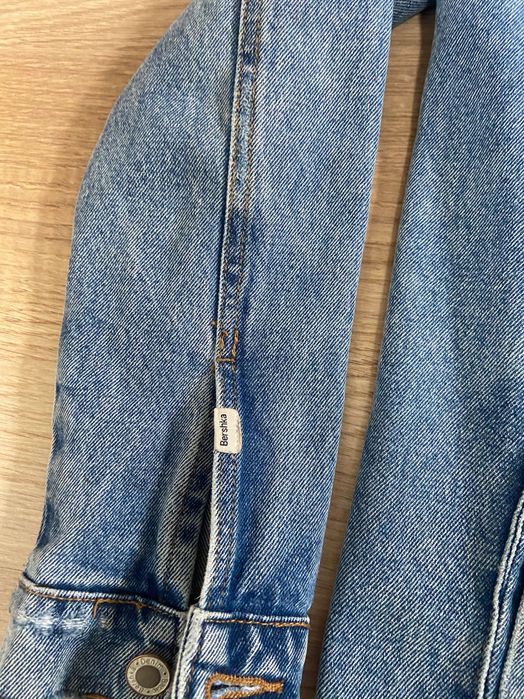 Джинсова куртка жіноча оверсайз Bershka Xs -24