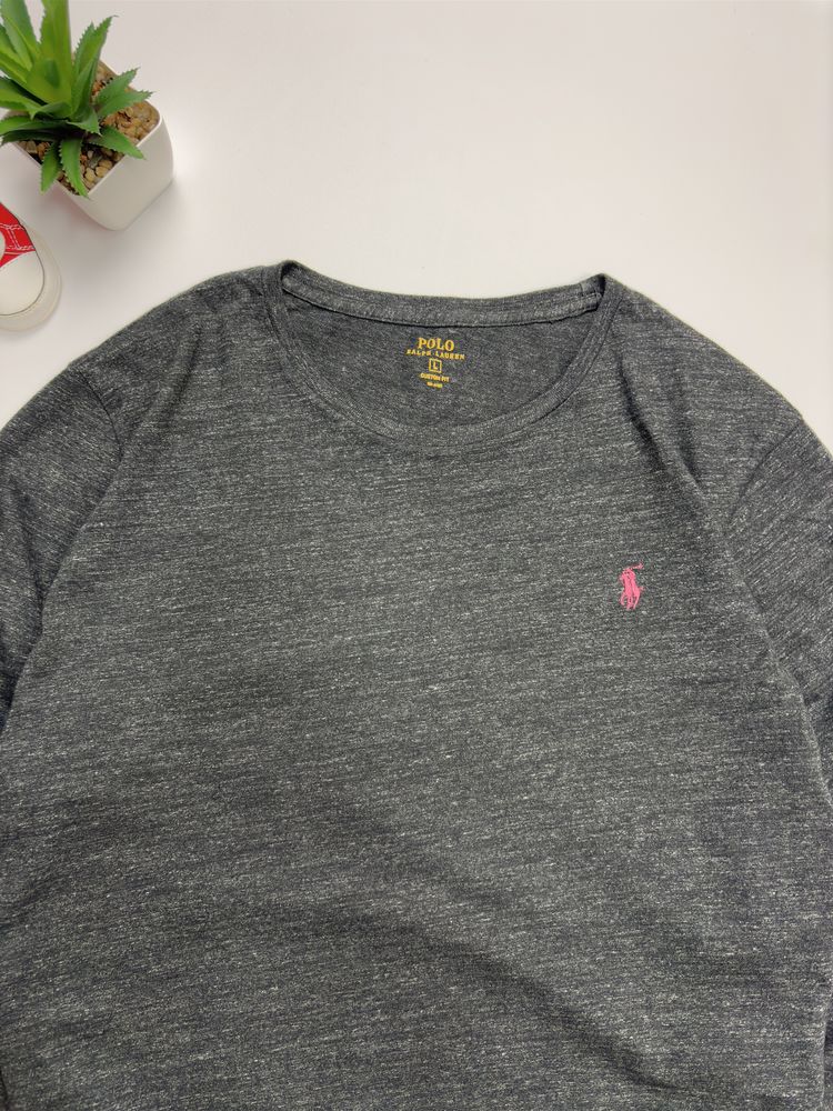 Лонгслиф футболка кофта Polo Ralph Lauren originals оригинал size L