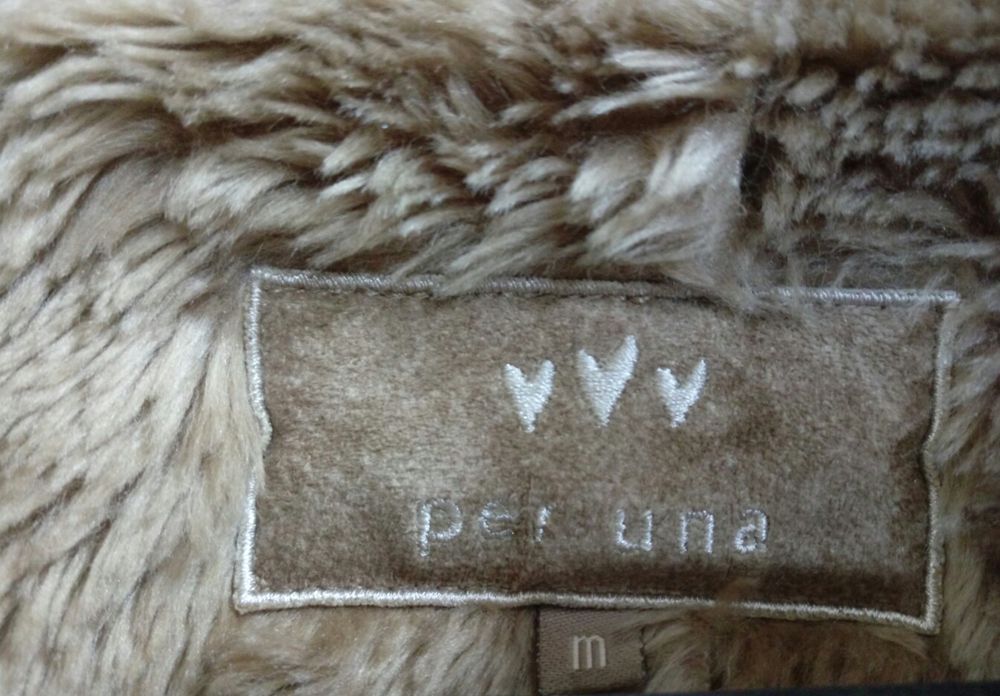 Оригинал женская демисезонная дубленка Marks&Spencer Per Una