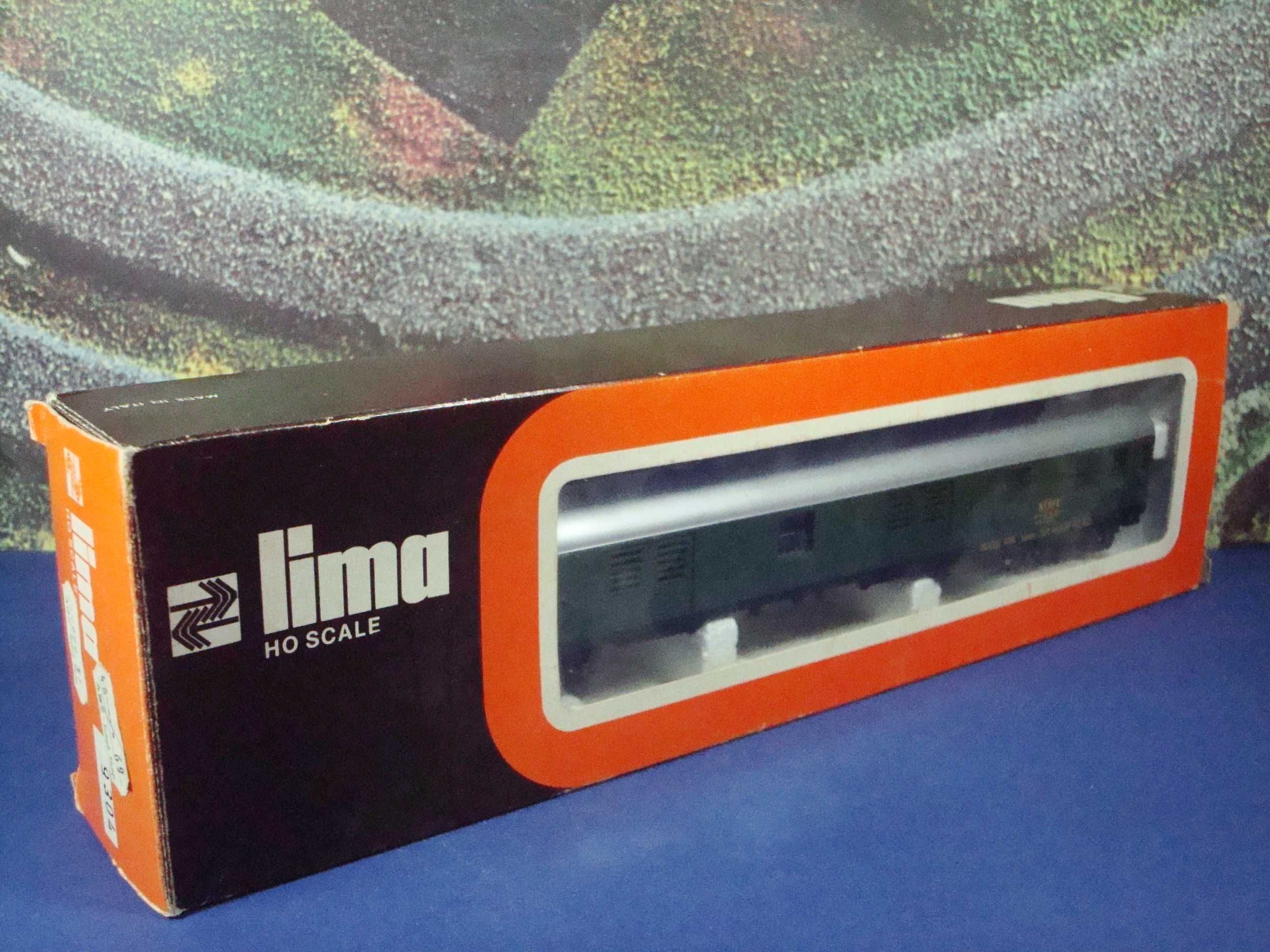 Lima H0 - Vagão Bagageiro "DD"/ "Renfe"" Espanha / Usado / Orig. Box