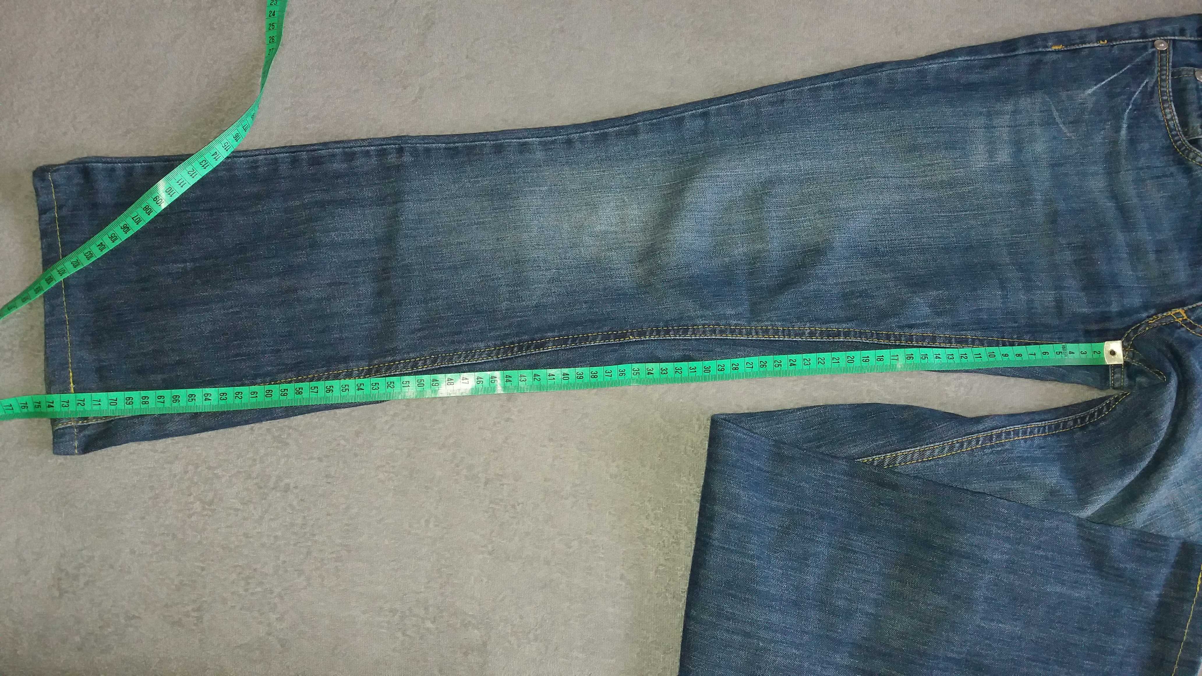 Jeansy, spodnie ciążowe - H&M MAMA - rozmiar 38