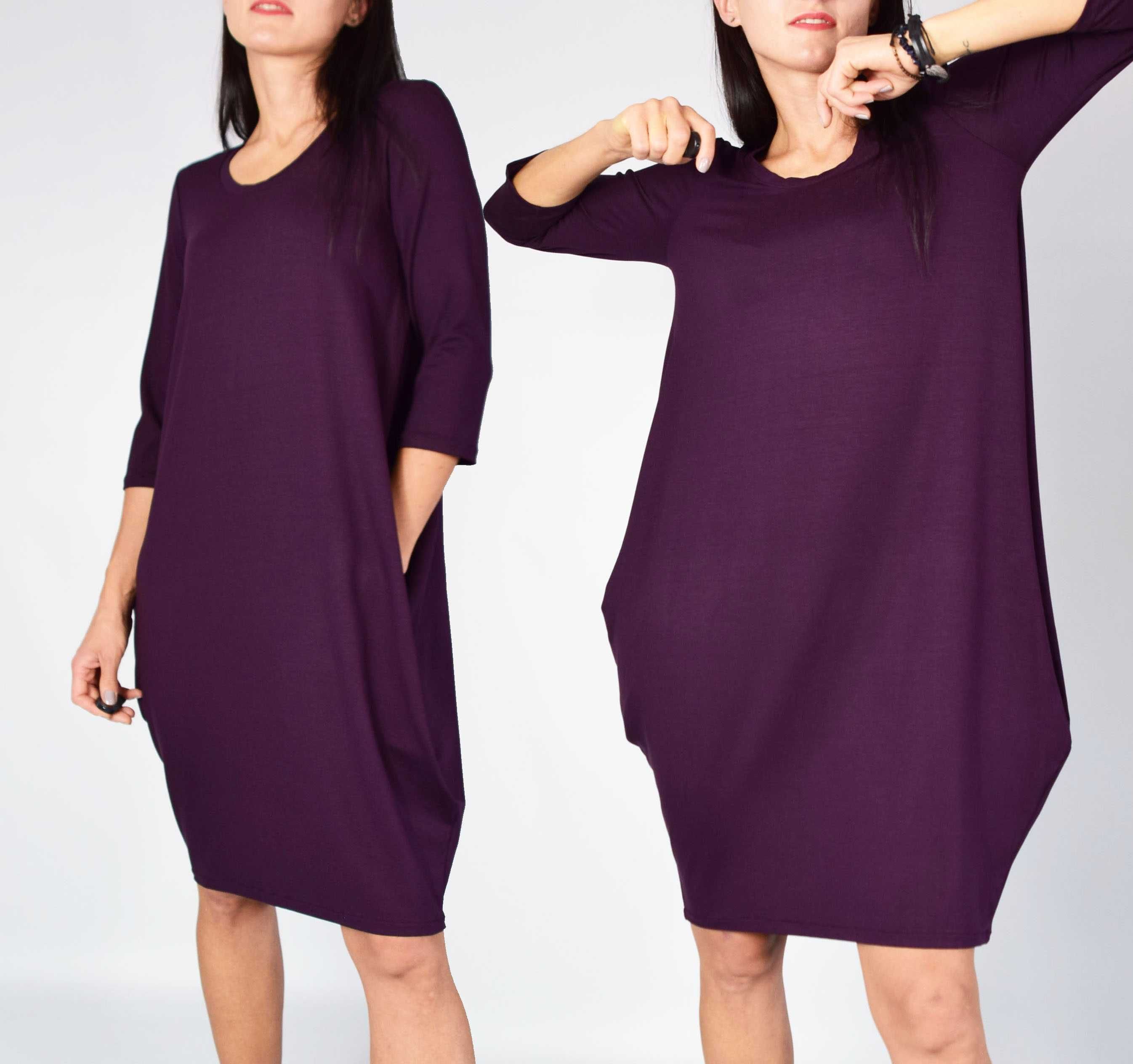NOWA sukienka zuza wiskoza rozmiary Polski produkt (1060) collibri