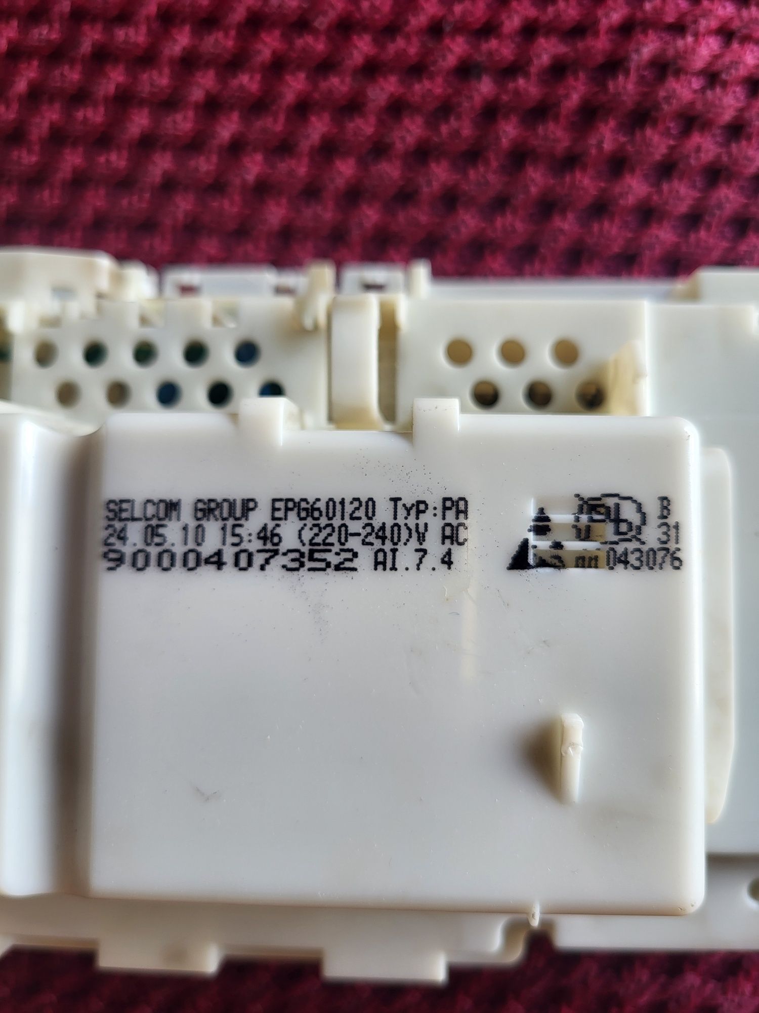 Moduł Sterujący 900.040.73.52- Siemens SN55M533EU/01