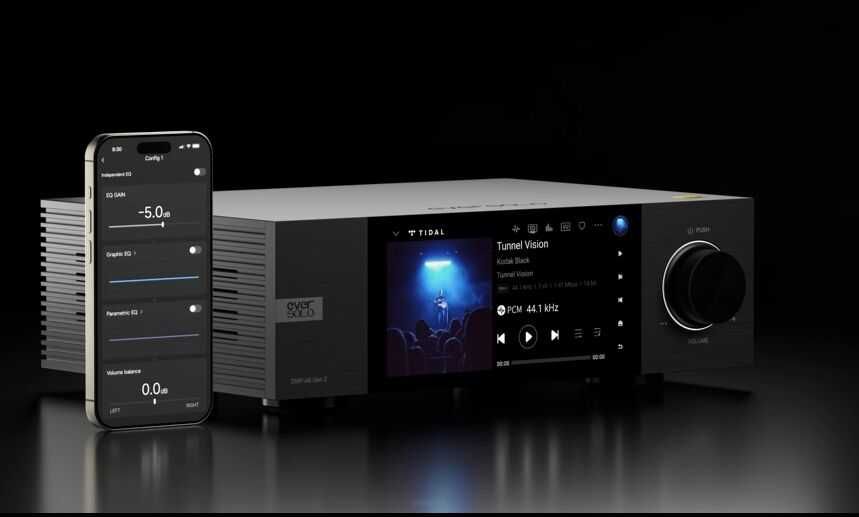 Zestaw Eversolo DMP-A6 Gen 2 + AMP-F2 + BTR-12 + KEF R3 META - raty 0%