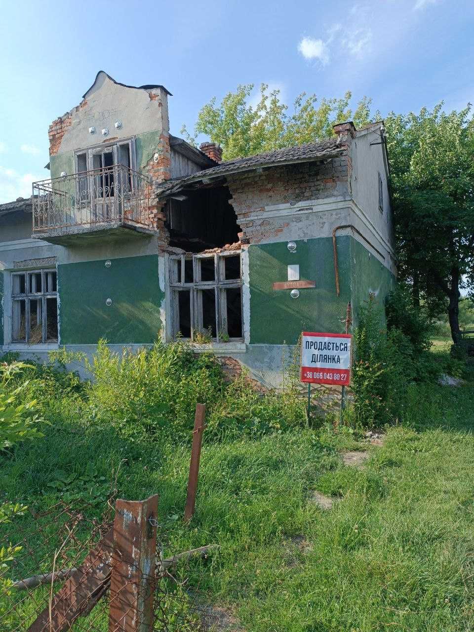 Простора ділянка з фундаментом біля Галича та Дністра!