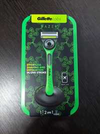 Станок Бритва Gillette Labs Razer edition 2 касети підставка кейс