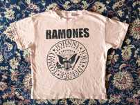 Dziecięca koszulka z krótkim rękawem: rozm.128 - Ramones