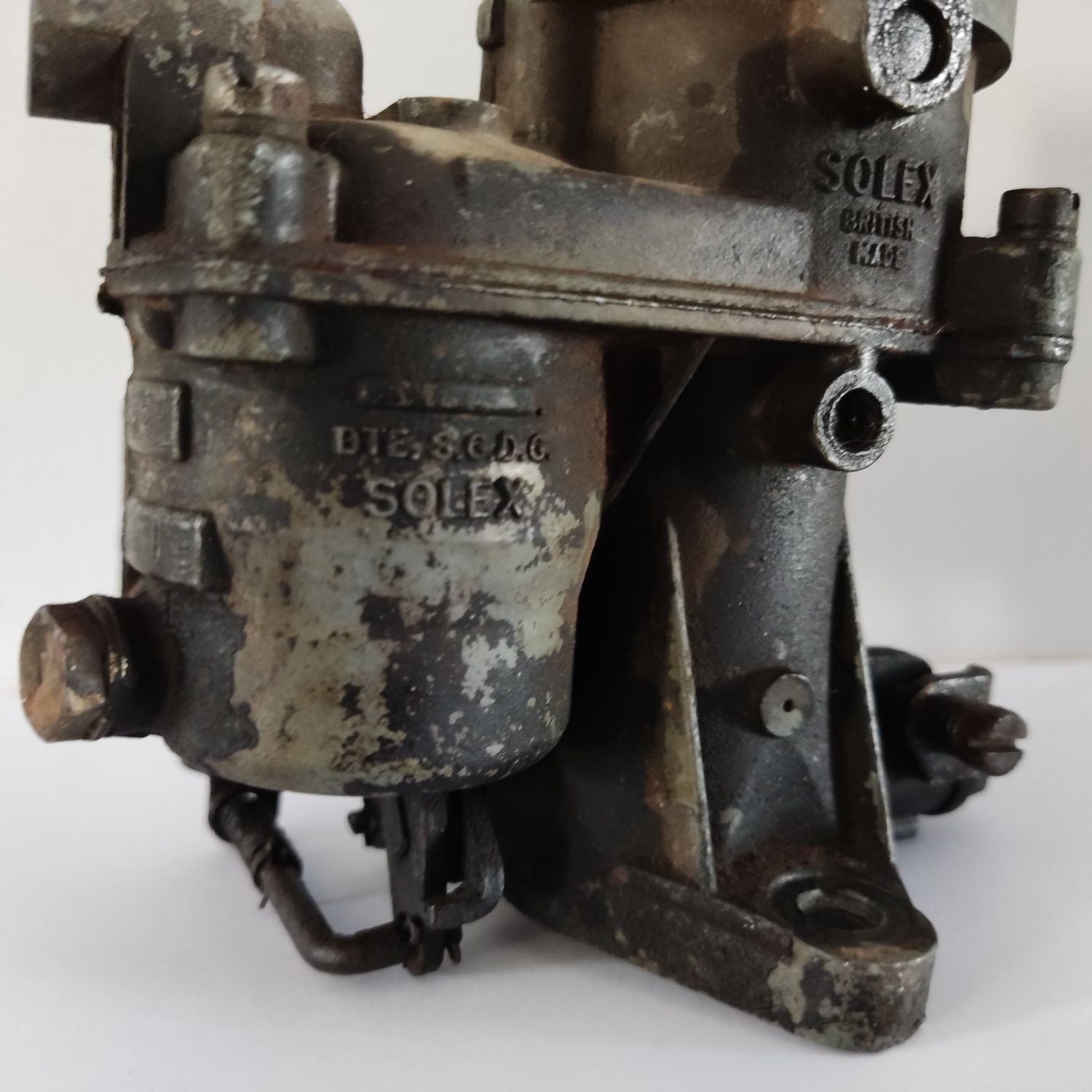 Carburador antigo Solex British Made BTE. S.G.D.G