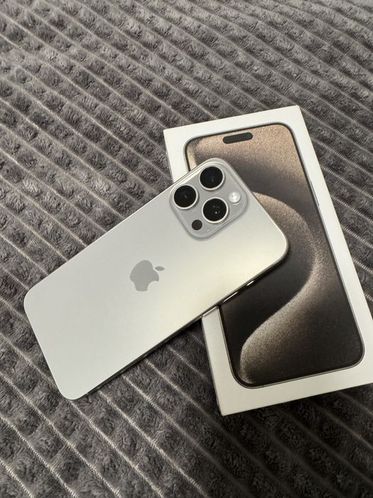 15 Pro Max / 256 gb / Natural Titan / 15 Про Макс (Новый практически)