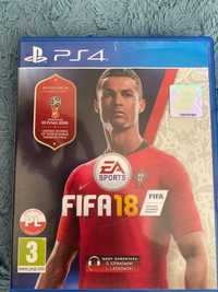 FIFA 18 z opakowaniem i płytą