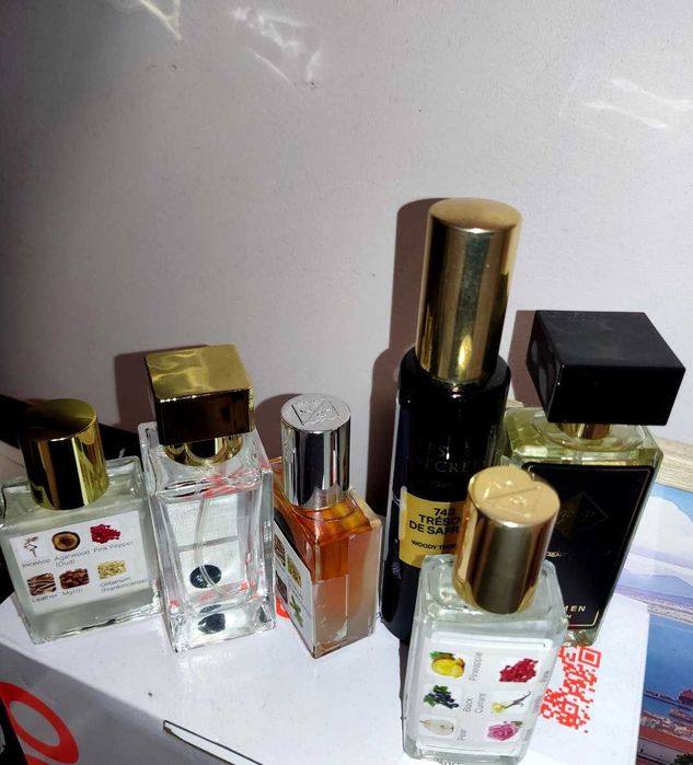Kolekcja 6 Francuskie Perfumy Oryginalne inspirowane