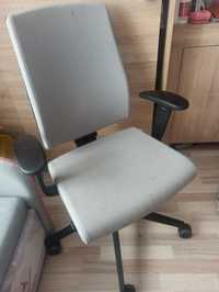 fotel biurowy krzesło obrotowe PROFIM szare