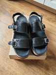 Clarks 42 koturny platformy skórzane  sandały
