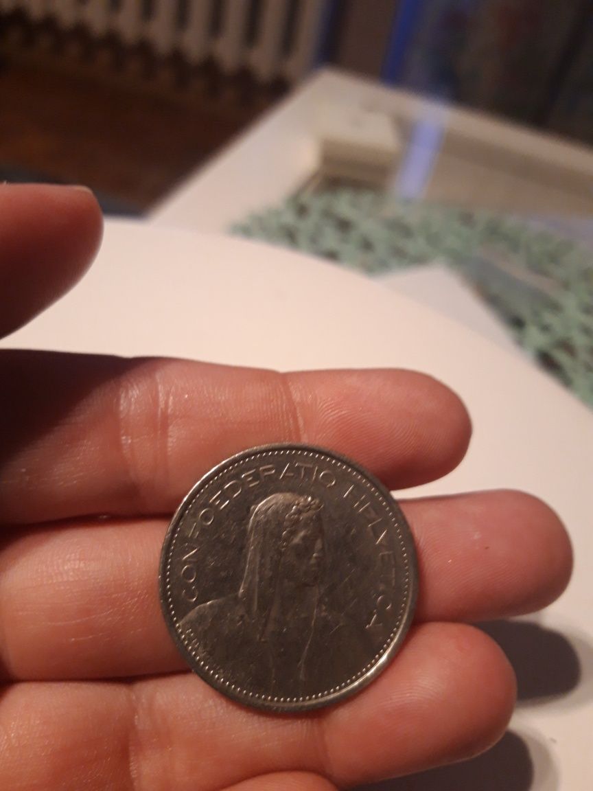5 franków szwajcarskich 1979
