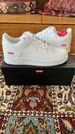 Nike Air Force 1 Low Supreme White R.43