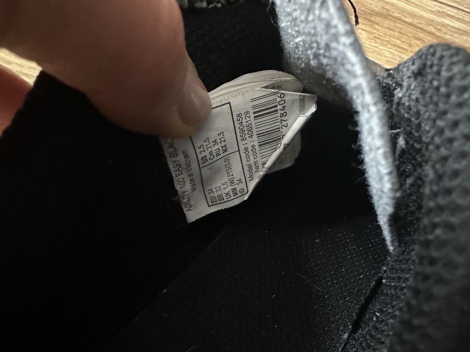 Buty piłkarskie dziecięce Kipsta Agility 100  r. 34 korki