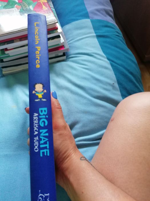 Livro: ' Big Nate Arrisca Tudo'