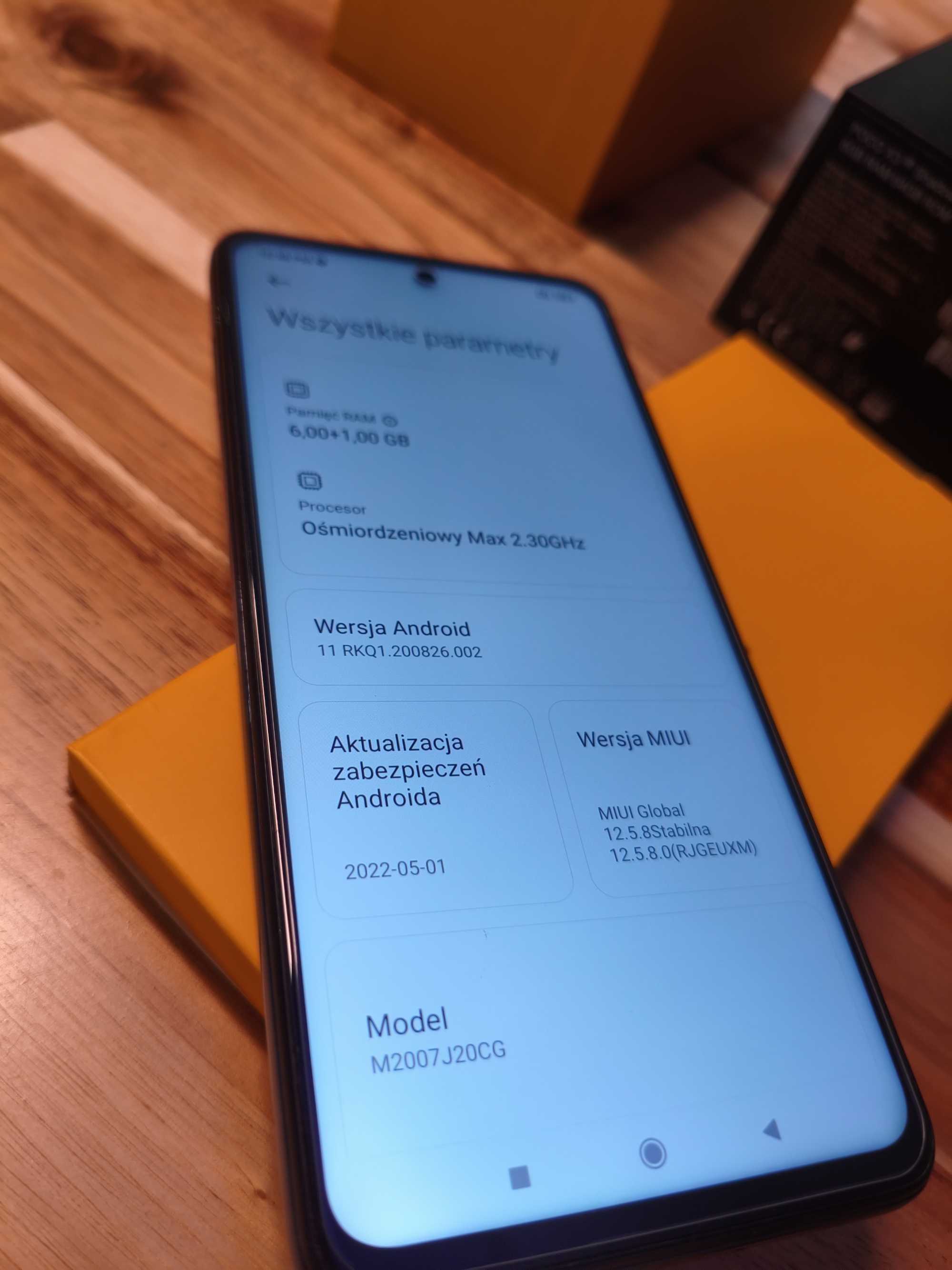xiaomi POCO X3 NFC 6+1 GB RAM 64GB pamięć stan bdb 100% sprawny