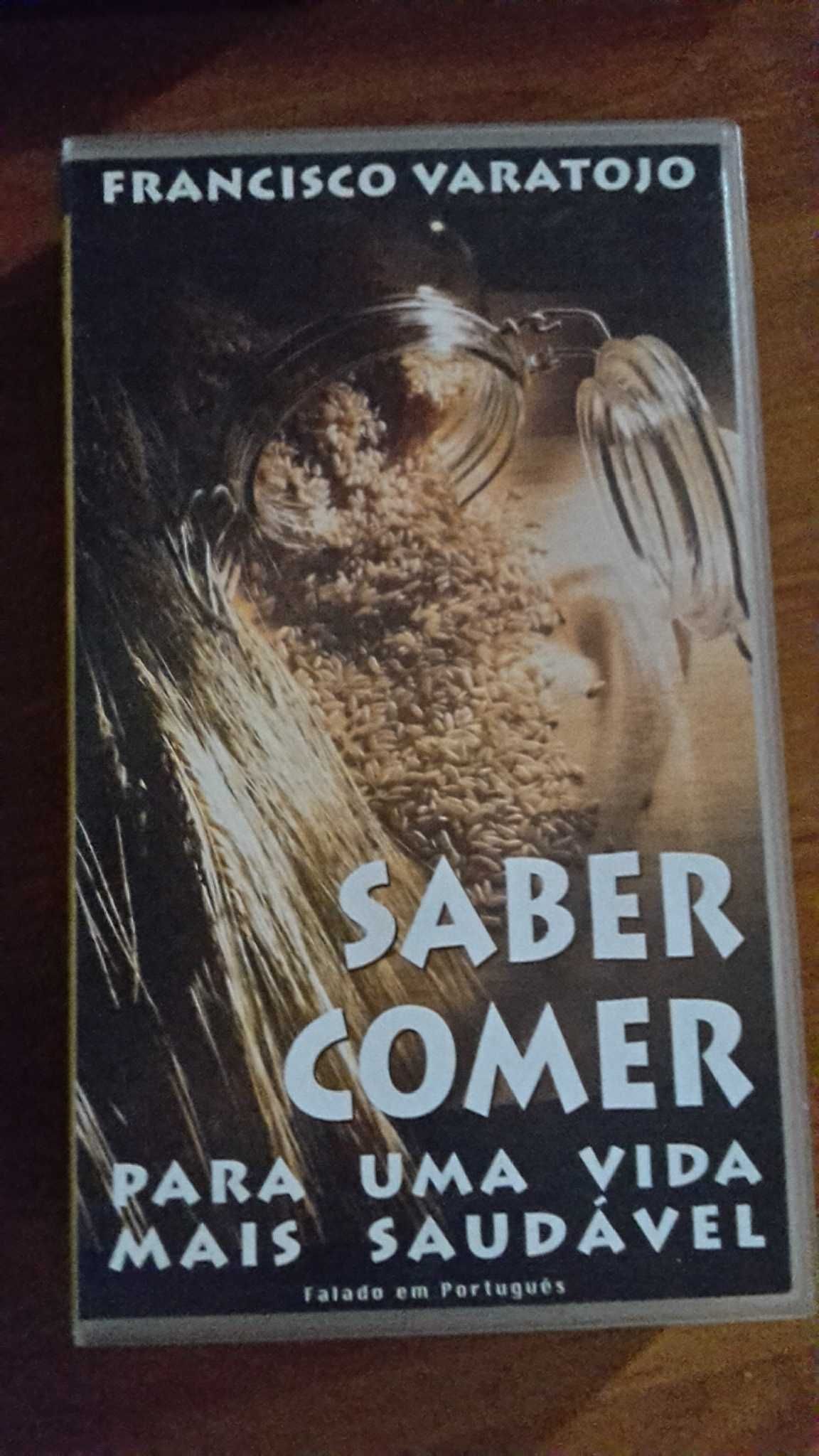 SABER COMER. Francisco Varatojo. Vhs Como Novo