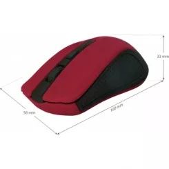 Мишка Defender Accura MM-935 Red & Gray