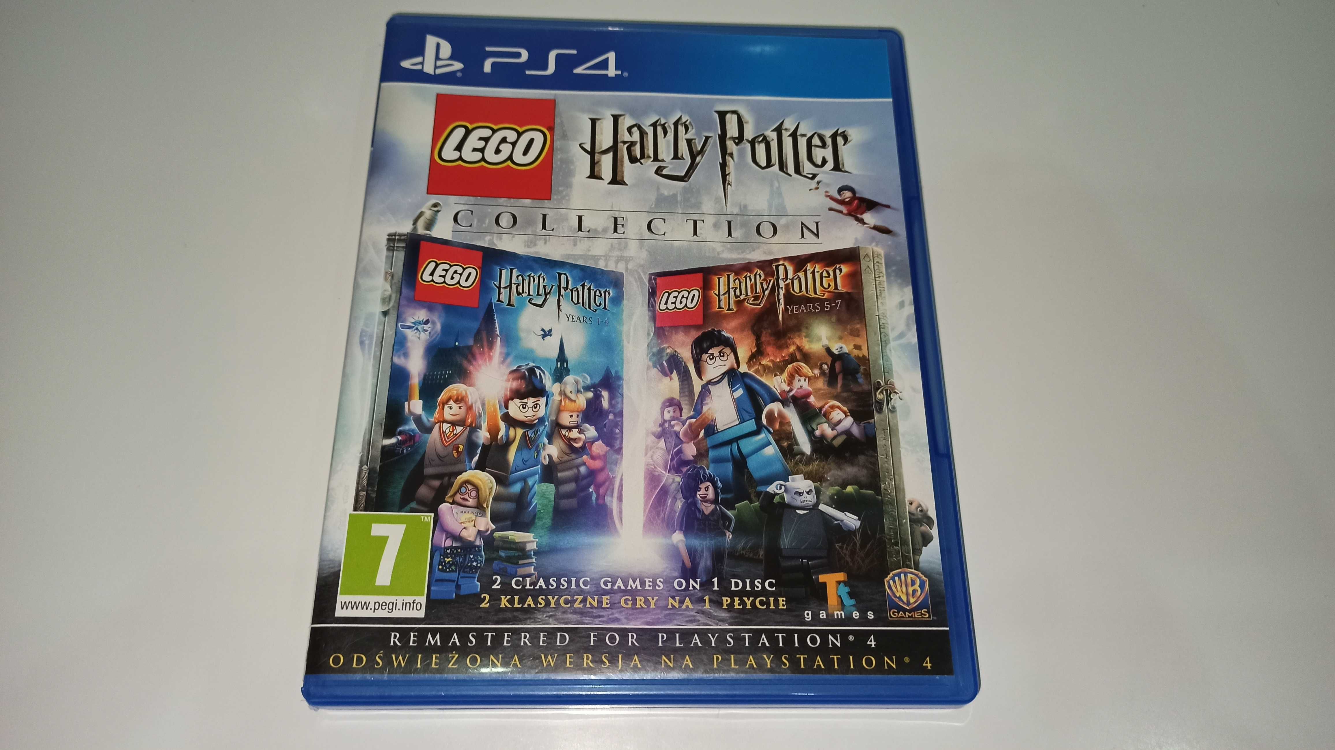 ps4 LEGO HARRY POTTER COLLECTION dwie gry na płycie LATA 1-4 i 5-7 gra