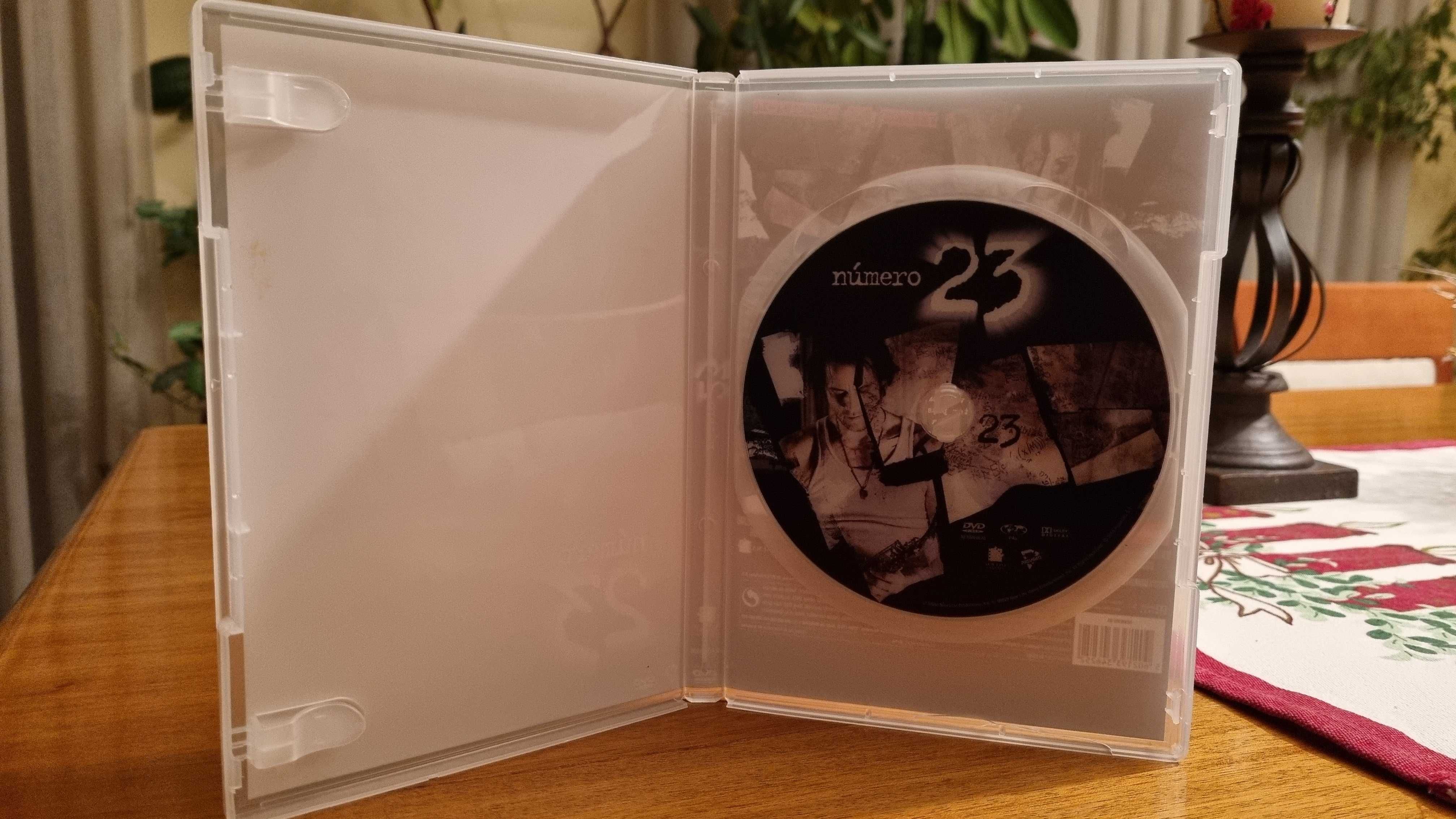 Vendo DVD Filme de Suspense "NÚMERO 23" (com Jim Carrey) !