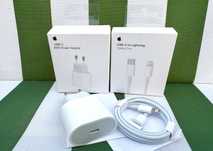 Iphone 20W швидка зарядка Айфон  блок + кабель Lightning (OEM)