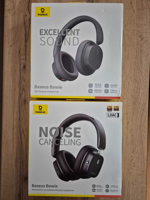 Навушники BASEUS Bowie ANC Bluetooth v 5.4 кодеки AAC LDAC