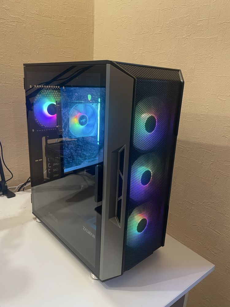 Ігровий ПК, Компʼютер - Ryzen 7500f, RTX 4060, RAM 32gb, SSD m2 512 tb