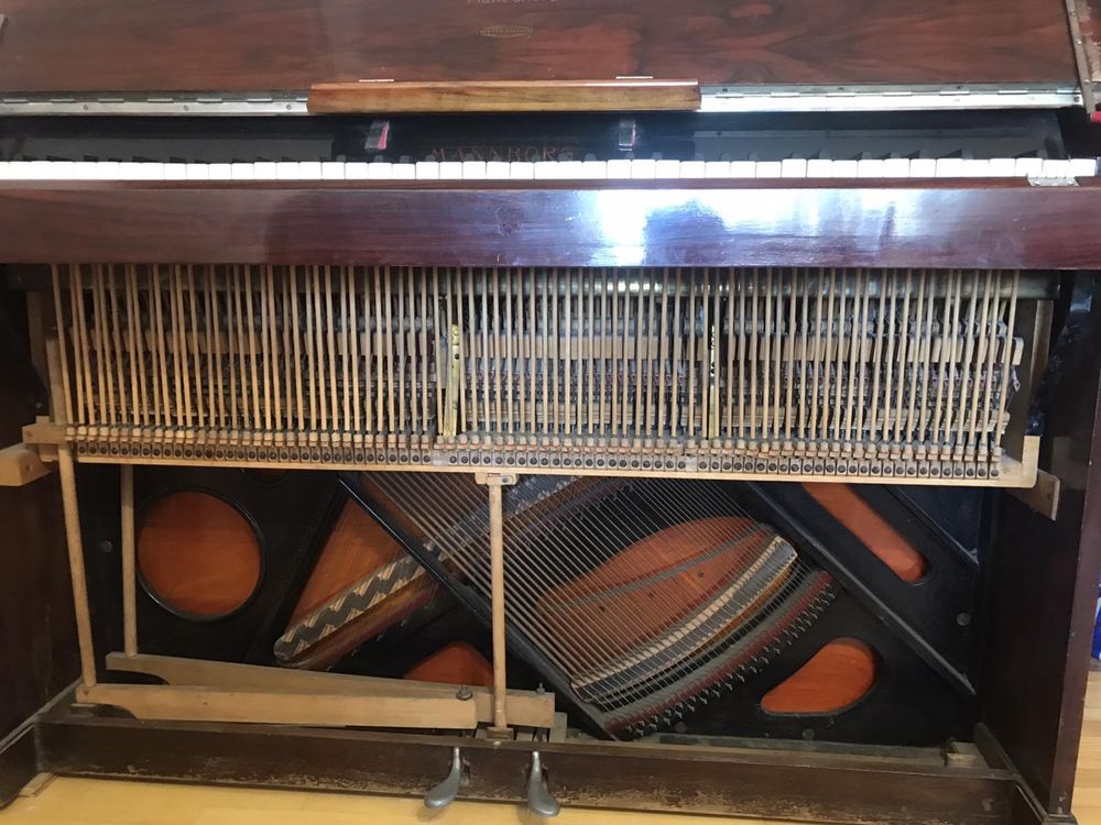 Пианино немецкое стариное 1938-39 годов антиквар Mannborg Pianochord
