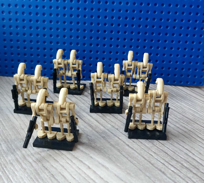 Лего Дроиды. Стар варс боевые дроиды Б2 Lego star wars фигурки Гривус