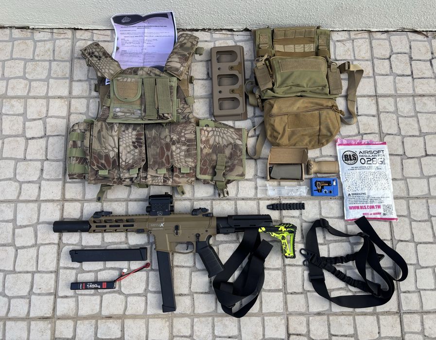 Airsoft Kit Completo