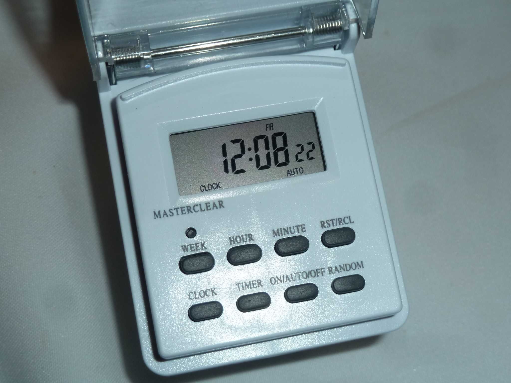 Programator Czasowy Timer na Zewnątrz - Gniazdo 230V