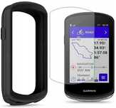 Zestaw garmin edge 1040 case etui czarne + szkło hartowane ochrona