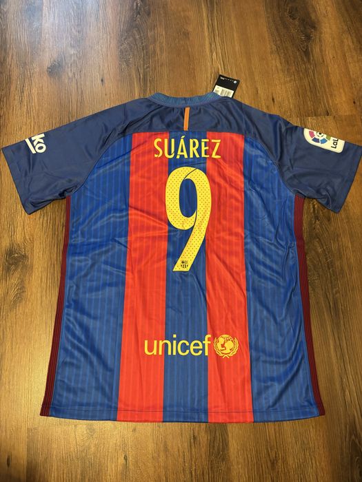 FC barcelona 17/18 koszulka piłkarska Luis Suarez L