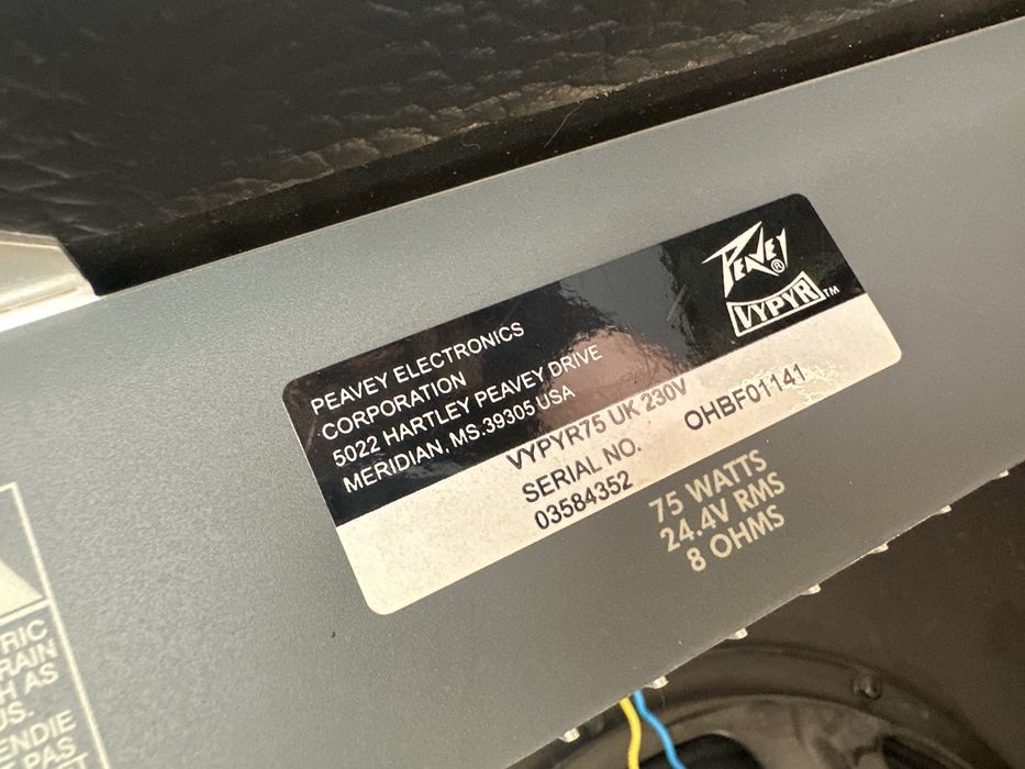 Wzmacniacz gitarowy Peavey 75 w