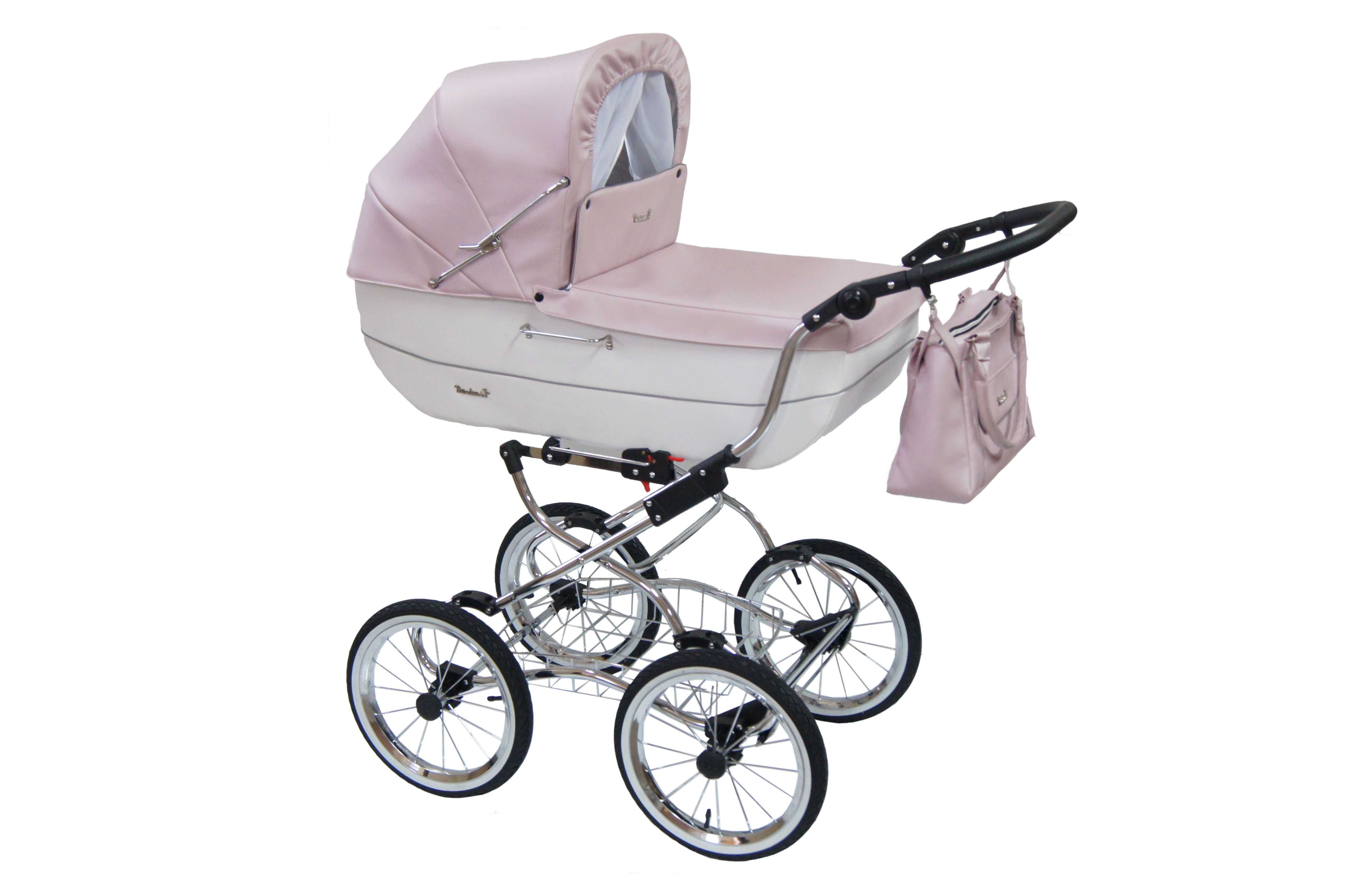 wózek retro Renee + adaptery do fotelika Cybex / Maxi-Cosi / Avionaut