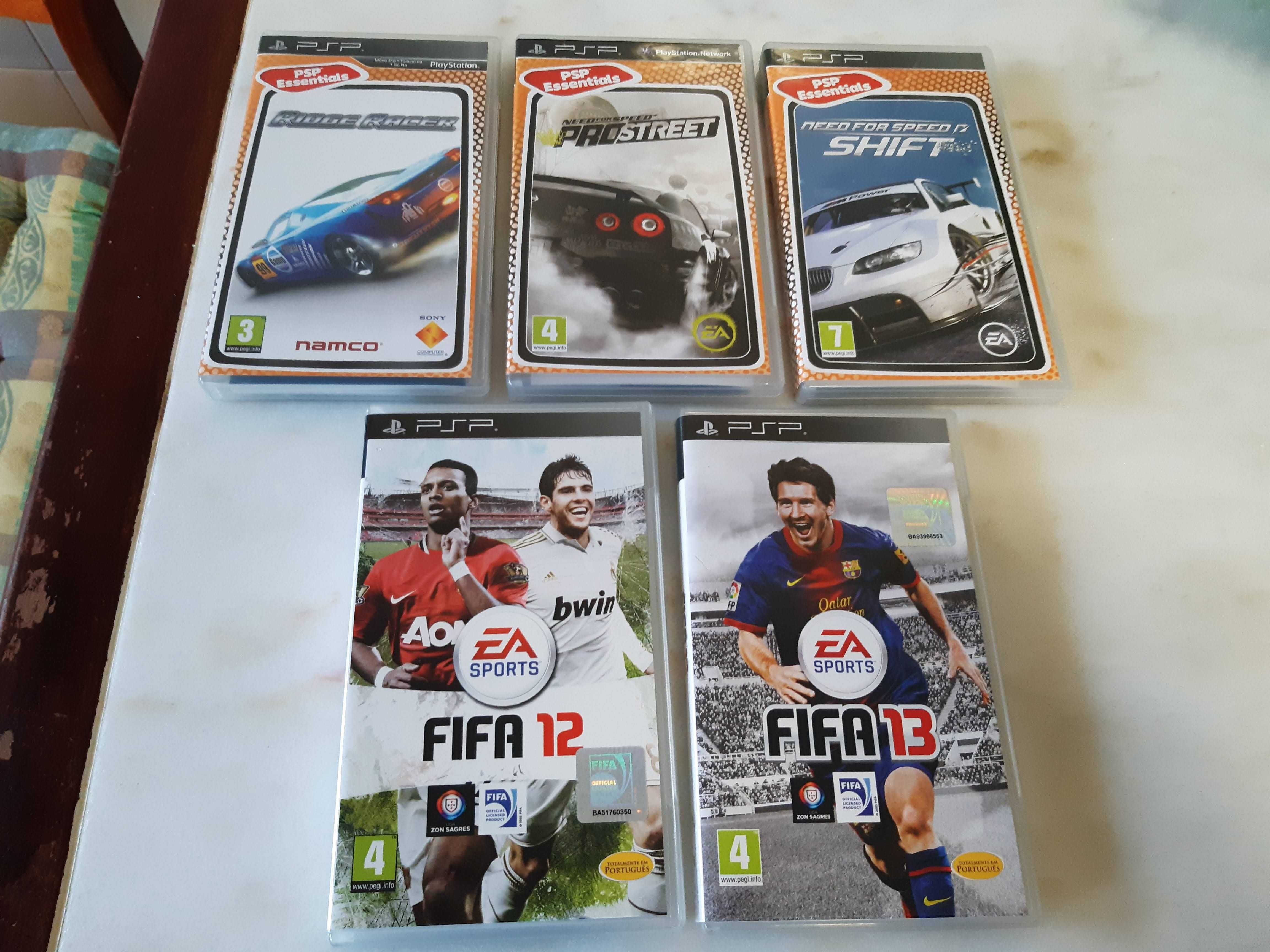 4 jogos p/ PSP, como NOVOS