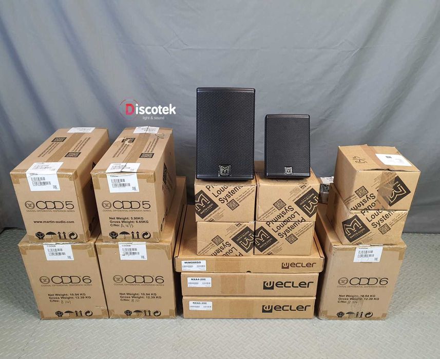 Martin Audio + Ecler | Sklep: 55 tys | Klub, restauracja, sala weselna