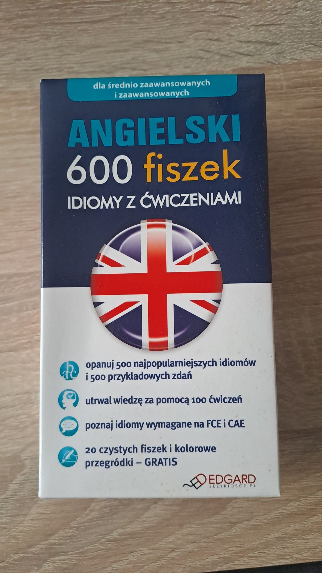 600 fiszek z j. angielskiego